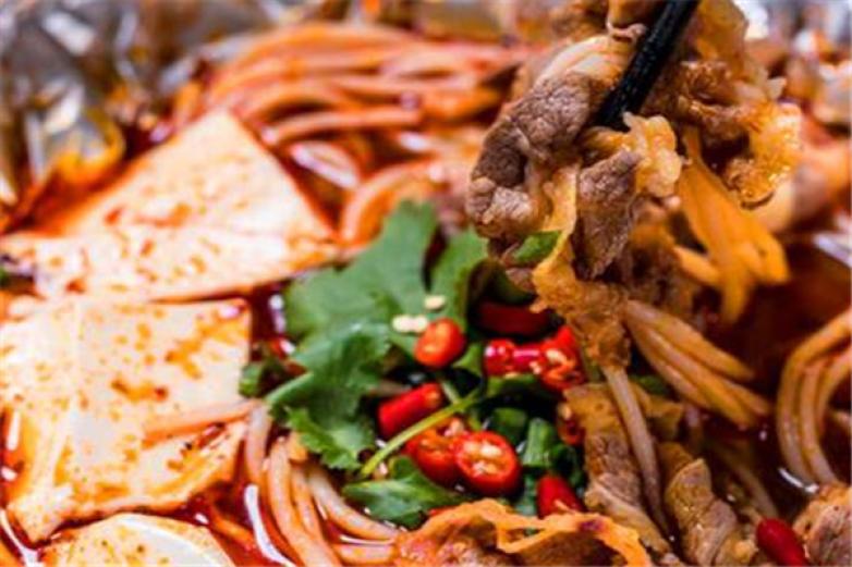 绝味妙锡纸花甲米线